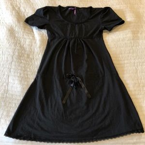 Seraphine Maternity Crochet Tunic Dress